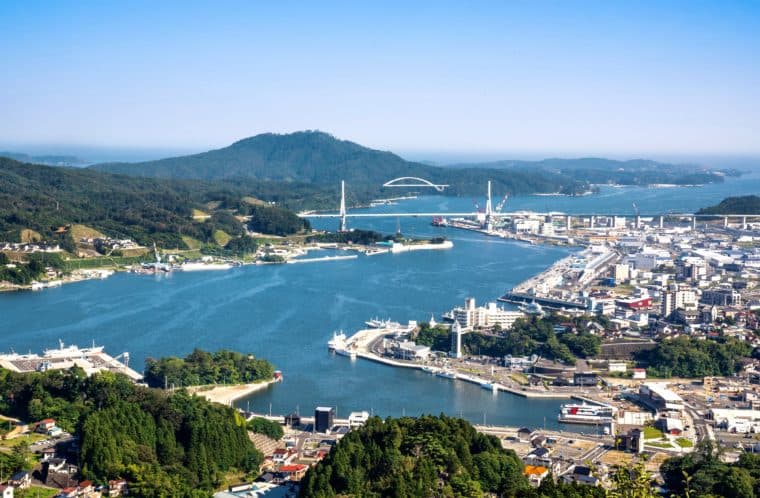 宮城県気仙沼市支局のある地域