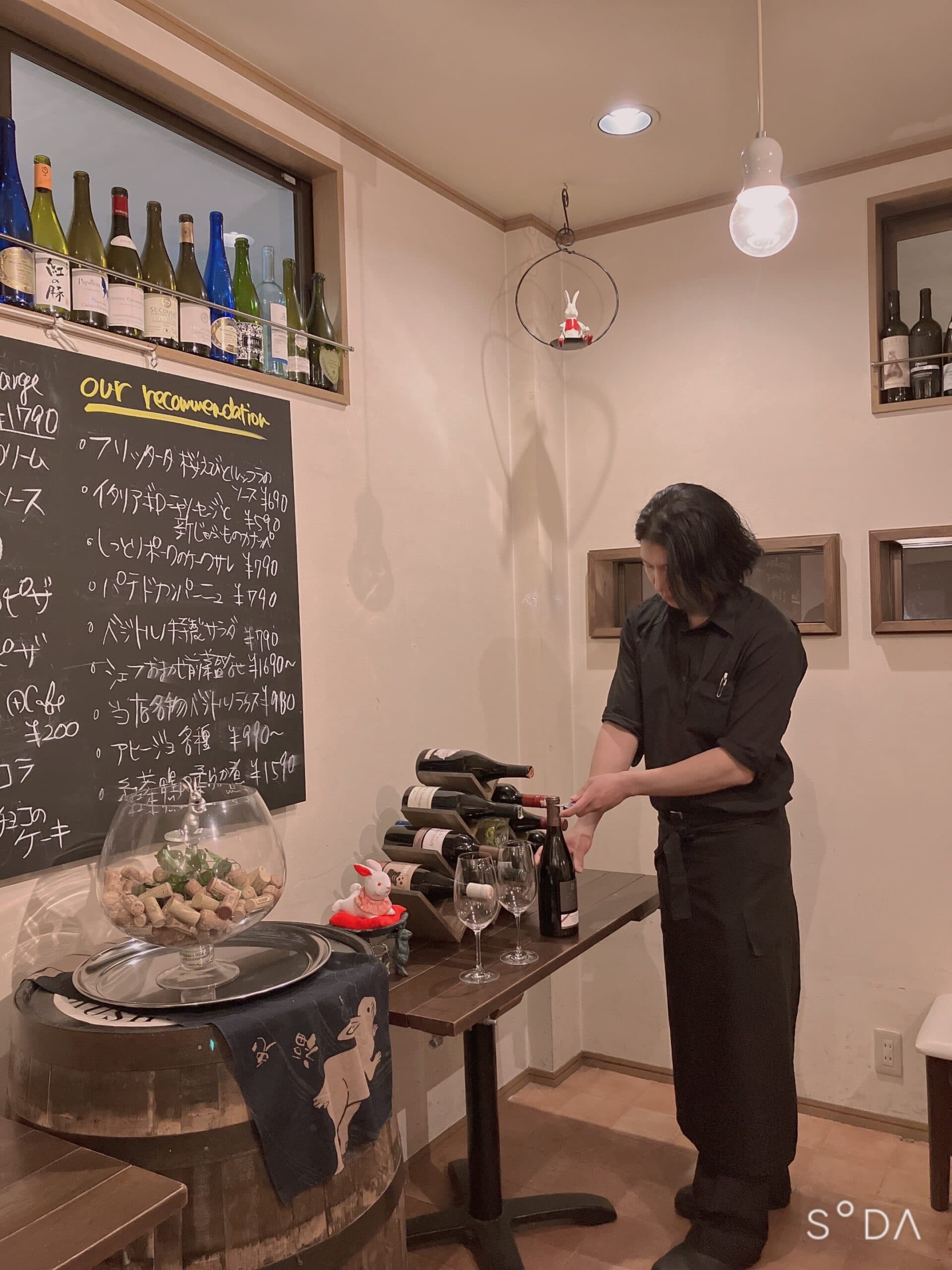 女性一人でも入りやすいワインと欧風料理のお店を開業したい