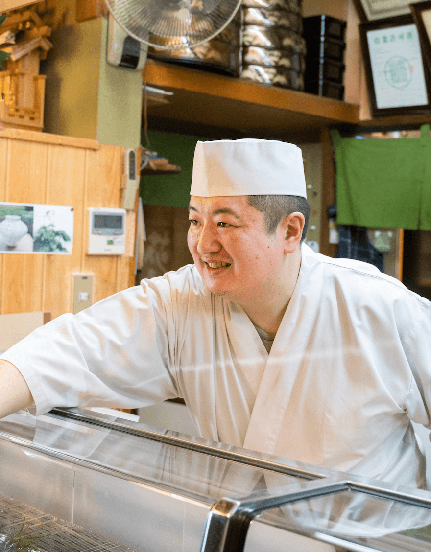 (移転)誰もが肩肘張らずに気軽に寄れる「まちのお寿司屋さん」を続けたい